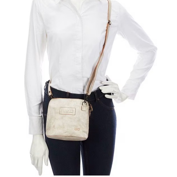 Tan Leather Crossbody Bag - Picture 2 of 4